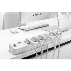 APC SurgeArrest Essential PM5U-GR - 5x Überspannungsschutz + 2x USB mit Ladefunktion