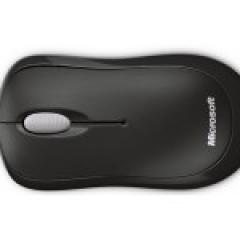 Microsoft Kabel Basic Optical Mouse black