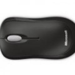 Microsoft Kabel Basic Optical Mouse black