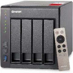 4-Bay QNAP TS-451+-2G Intel Celeron 2.0GHz Quad Core (up to 2.42GHz) Adapter