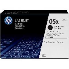 TON HP # 05X CE505XD black Hohe Kapazität - Doppelpack