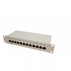 NWSZ Patchpanel 10 12P CAT6 LogiLink gr