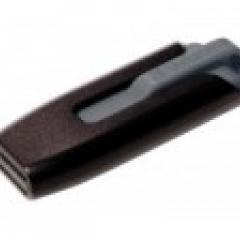 STICK 32GB USB 3.0 Verbatim StorenGo V3 Black