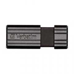 STICK 32GB USB 2.0 Verbatim StorenGo PinStripe Black