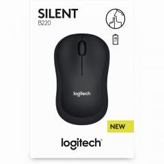 Logitech B220 SILENT optisch Black