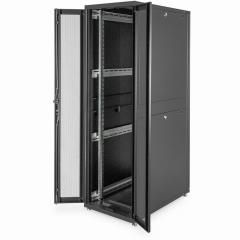 Serverschrank 19 42HE Digitus 1970x600x1000 mm, Farbe black (RAL 9005), perforierte Tür