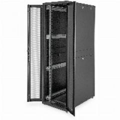 Serverschrank 19 42HE Digitus 1970x600x1000 mm, Farbe black (RAL 9005), perforierte Tür