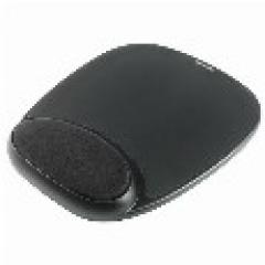 Mauspad Kensington mit Handgelenkpolsterkissen Black
