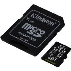 512GB Kingston Canvas Select Plus MicroSDXC 100MB/s +Adapter