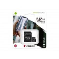 512GB Kingston Canvas Select Plus MicroSDXC 100MB/s +Adapter