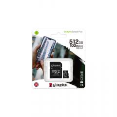 512GB Kingston Canvas Select Plus MicroSDXC 100MB/s +Adapter