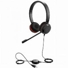 Jabra Evolve 20 Special Edition UC Duo USB - Kunstleder