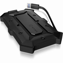2,5 6cm wasserfestes 1xSATA 2,5 (Höhe: 9,5 mm) zu 1x USB 3.0 Host, UASP ICY BOX