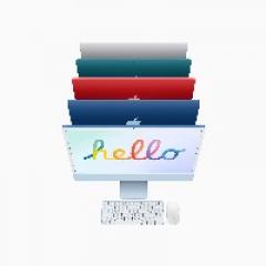 Apple iMac 61cm(24‘‘) M1 7-Core 256GB blau *NEW*