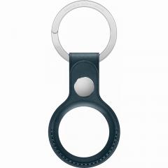 Apple AirTag Schlüsselanhänger aus Leder (baltischblau) *NEW*