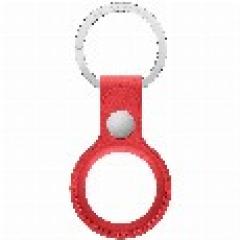 Apple AirTag Schlüsselanhänger aus Leder (rot) *NEW*
