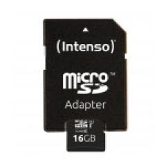 16GB Intenso Premium MicroSDHC 45MB/s +Adapter