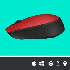 Logitech M171 Wireless red