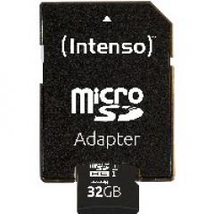 32GB Intenso Premium MicroSDHC 45MB/s