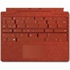 Microsoft Surface Pro 8 / X Type Cover AT/DE Ice Poppy Red *NEW*