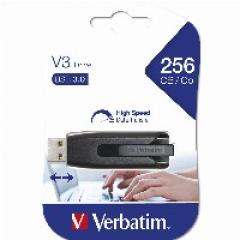 STICK 256GB USB 3.0 Verbatim StorenGo V3 grey