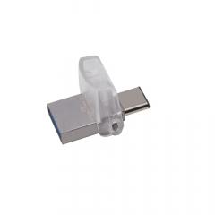 STICK 32GB USB 3.1 Kingston DataTraveler microDuo 3C Type-A/Type-C for Apple Silver