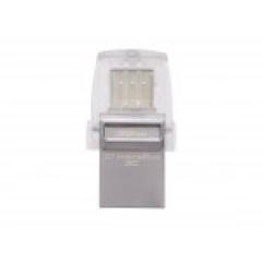STICK 32GB USB 3.1 Kingston DataTraveler microDuo 3C Type-A/Type-C for Apple Silver