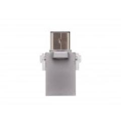 STICK 64GB USB 3.1 Kingston DataTraveler microDuo 3C Type-A/Type-C for Apple Silver