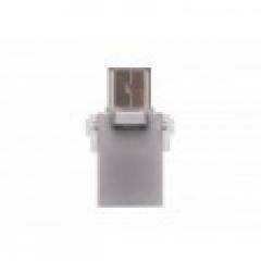 STICK 32GB USB 3.1 Kingston DataTraveler microDuo 3C Type-A/Type-C for Apple Silver