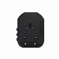 Steckdosen Universaladapter Green Cell TripCharge Pro AC100-240 maximal 880-1840W 110-240V USB-C Power Delivery USB Ultra Charge Black