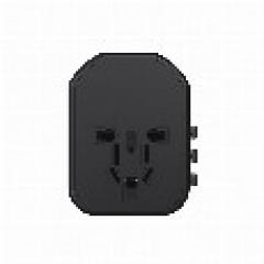 Steckdosen Universaladapter Green Cell TripCharge Pro AC100-240 maximal 880-1840W 110-240V USB-C Power Delivery USB Ultra Charge Black