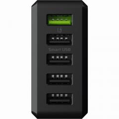 Ladegerät Green Cell Charge Source 5xUSB Smart/Ultra Charge 52W Black