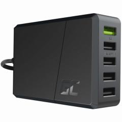 Ladegerät Green Cell Charge Source 5xUSB Smart/Ultra Charge 52W Black