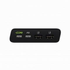 Powerbank Green Cell PowerPlay Ultra 2xUSB 2xUSB-C Power Delivery 26800mAh 128W Black