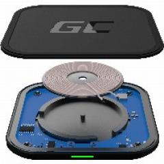 induktives ChargerPad Green Cell AirJuice 15W Black