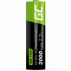 Akku 2xAA HR6 2000mAh Green Cell