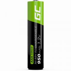 Akku 2xAAA HR03 950mAh Green Cell