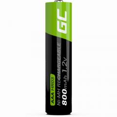 Akku 2xAAA HR03 800mAh Green Cell