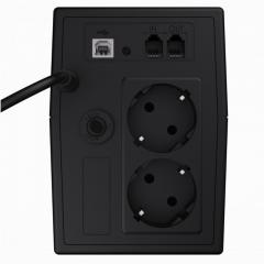 Green Cell 800VA 480W Überspannungsschutz 230V Black