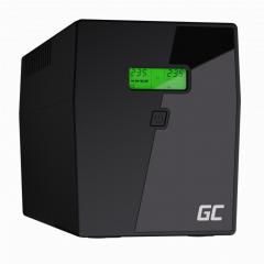 Green Cell 1500VA 900W Überspannungsschutz 230V Black