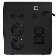 Green Cell 1000VA 700W Überspannungsschutz 230V Black
