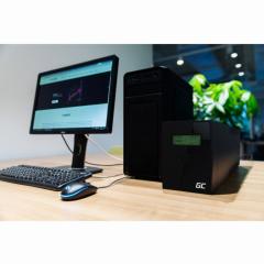 Green Cell 1000VA 700W Überspannungsschutz 230V Black