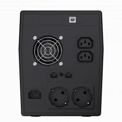 Green Cell 2000VA 1400W Überspannungsschutz 230V Black