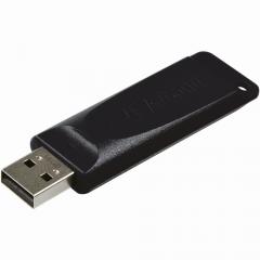 STICK 16GB USB 2.0 Verbatim StorenGo Slider black
