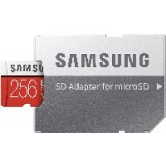 256GB Samsung EVO Plus MicroSDXC 100MB/s +Adapter