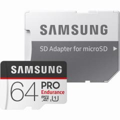 64GB Samsung Pro Endurance MicroSDXC 100MB/s +Adapter
