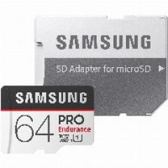 64GB Samsung Pro Endurance MicroSDXC 100MB/s +Adapter