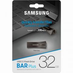 STICK 32GB USB 3.1 Samsung Bar Plus grey
