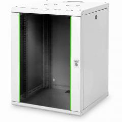 NWS Wandschrank 19 16HE Digitus 820x600x600 mm, Farbe Grau (RAL 7035)