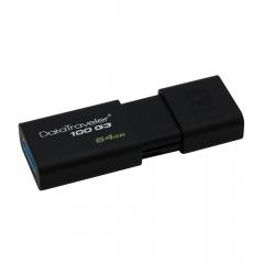 STICK 64GB USB 3.0 Kingston DataTraveler 100G3 black